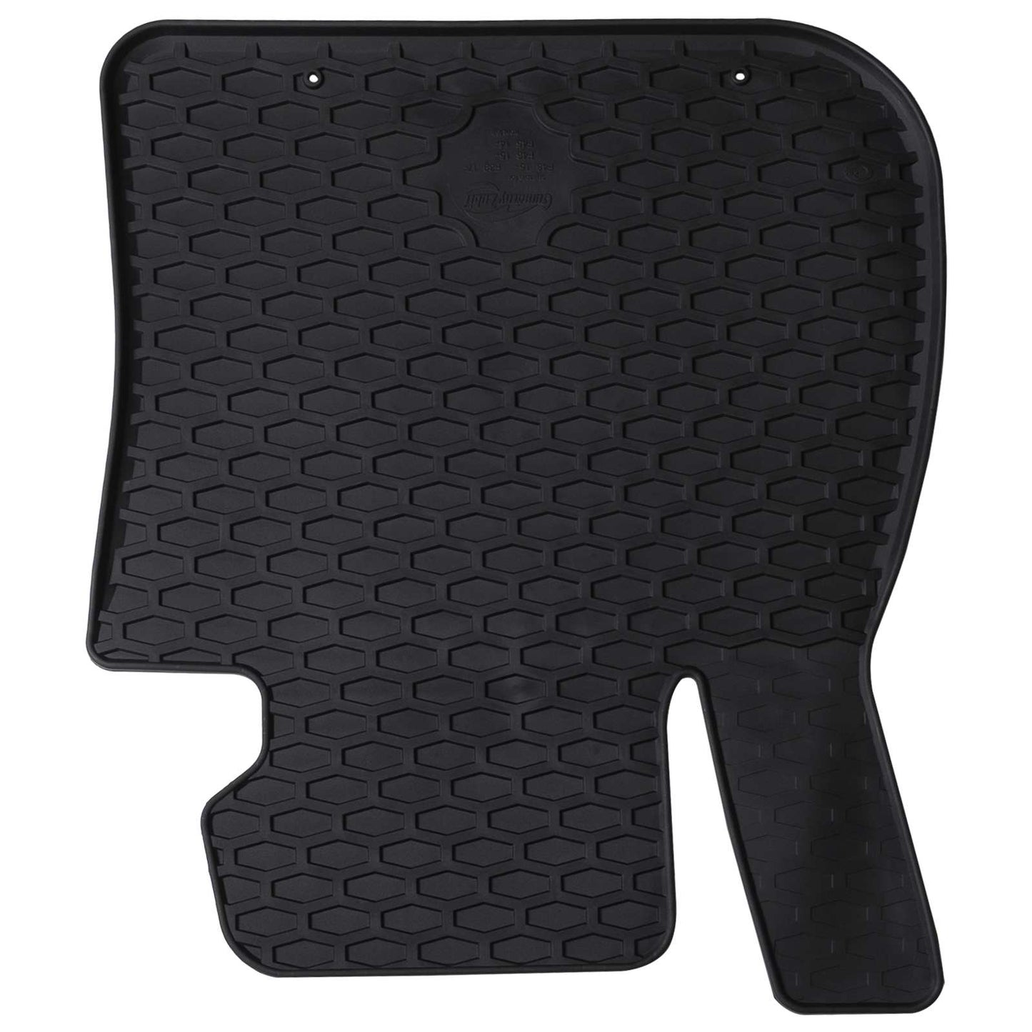 Tappetini per auto VidaXL 4 pezzi in TPE nero