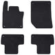 Tappetini per auto VidaXL 4 pezzi neri adatti per Volvo XC60 TPE