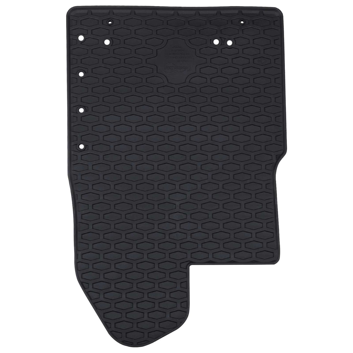 Tappetini per auto VidaXL 3 pezzi in TPE nero