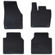 VidaXL alfombrillas para coche 4 piezas negras adecuadas para VW ID.7 TPE