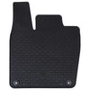 Tappetini per auto VidaXL 4 pezzi neri adatti per VW ID.7 TPE