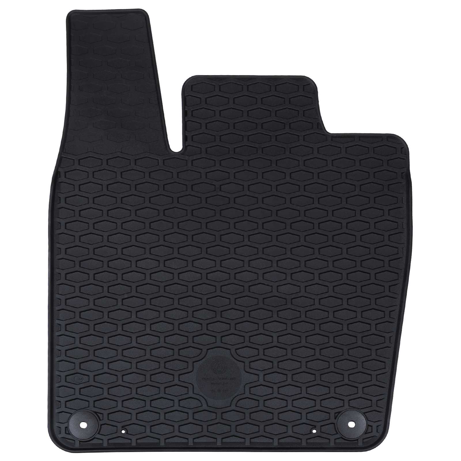Tappetini per auto VidaXL 4 pezzi neri adatti per VW ID.7 TPE