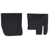 Tappetini per auto VidaXL 2 pezzi in TPE nero