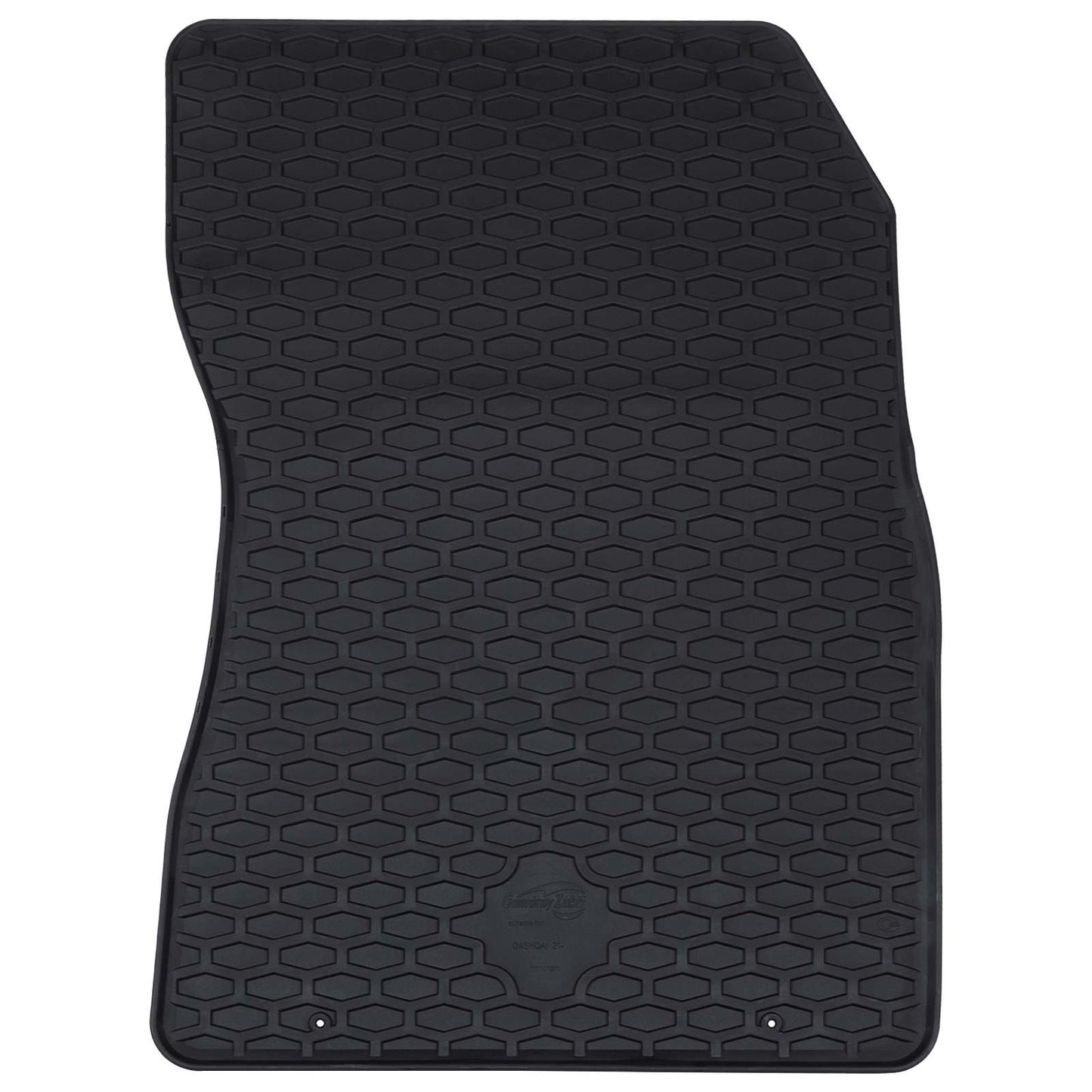 Vidaxxl alfombrillas para coche 4 piezas negras adecuadas para Nissan Qashqai TPE