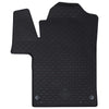 Tappetini per auto VidaXL 2 pezzi in TPE nero