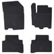 VidaXL alfombrillas para coche 4 piezas negras adecuadas para Suzuki Vitara TPE