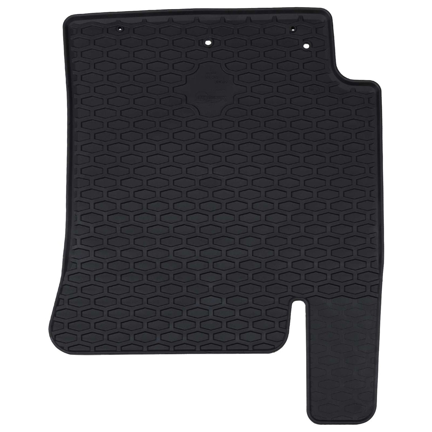 Vidaxl alfombrillas para coche 4 piezas negras adecuadas para Kia Rio, Stonic TPE