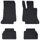 Alfombrillas para coche VidaXL 4 uds TPE negro
