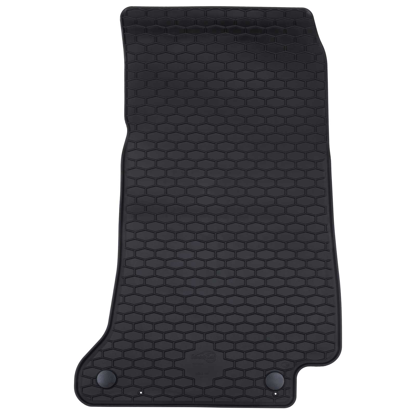 Tappetini per auto VidaXL 4 pezzi in TPE nero