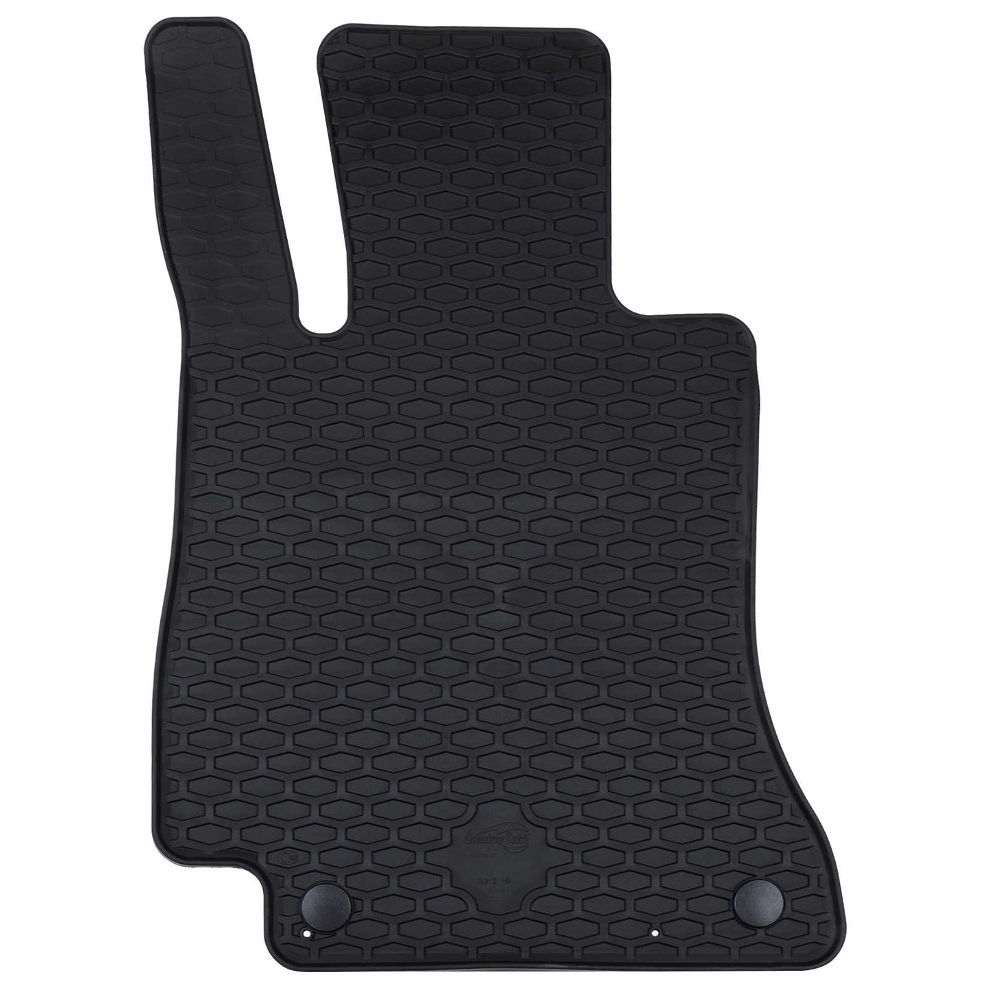 Alfombrillas para coche VidaXL 4 uds TPE negro