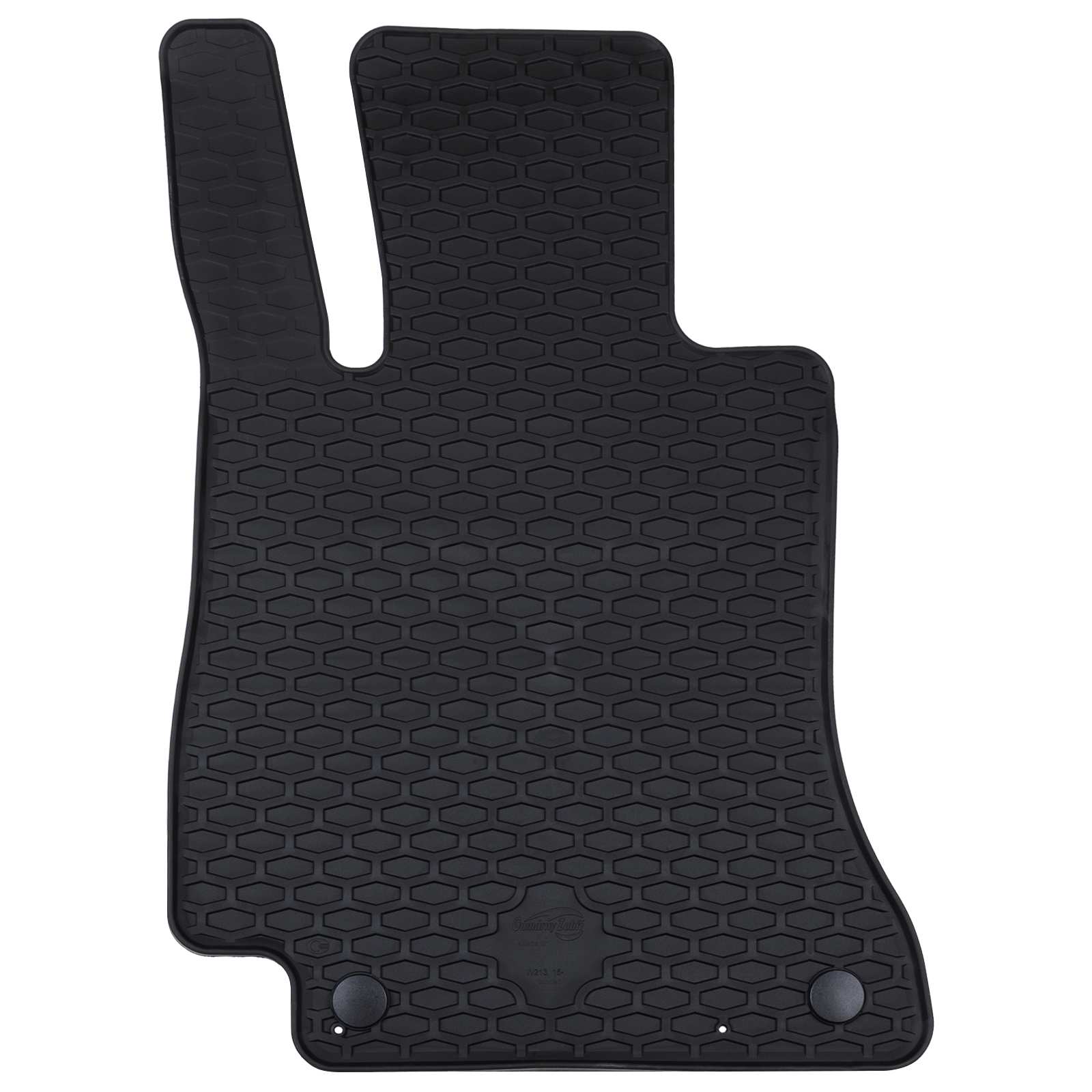 Tappetini per auto VidaXL 4 pezzi in TPE nero