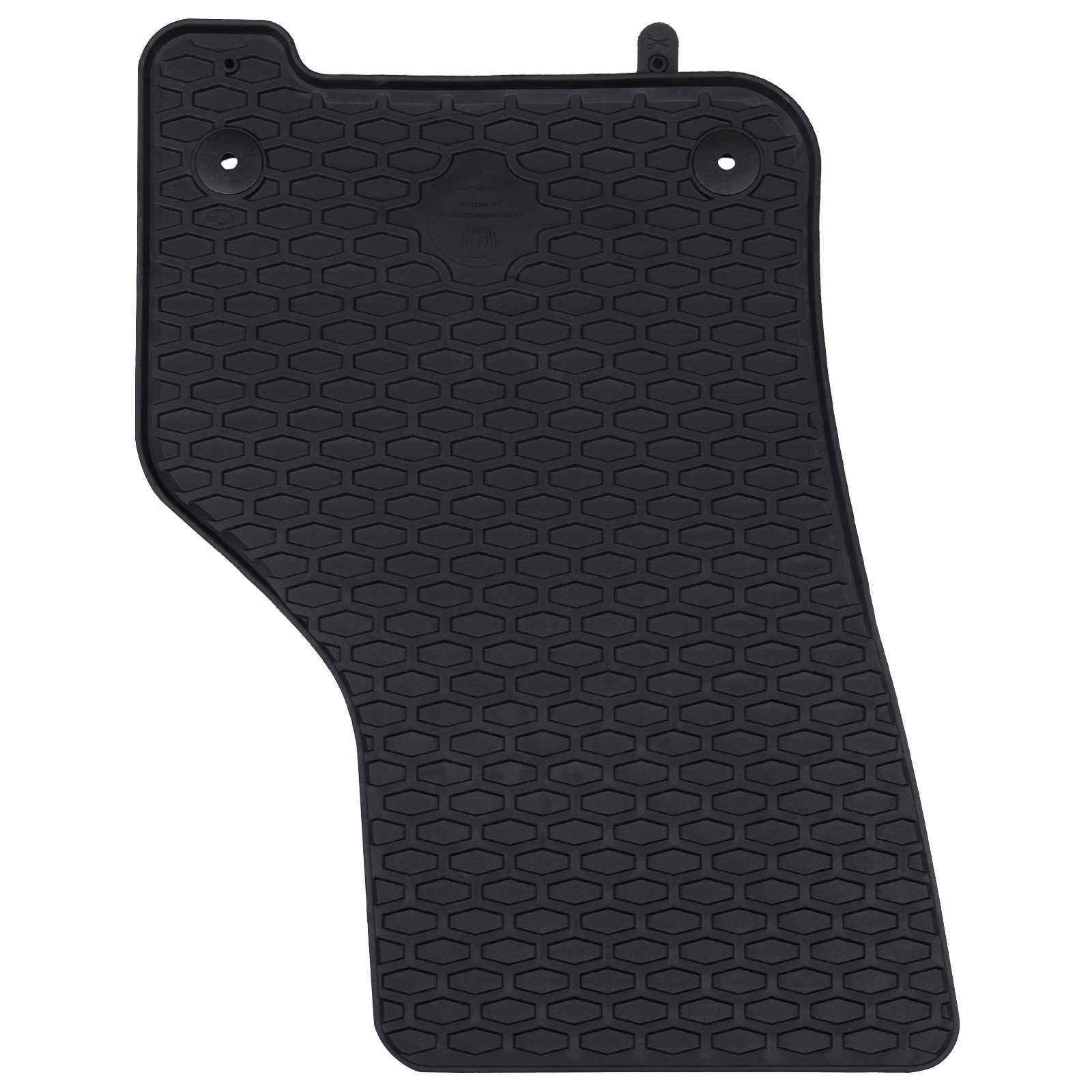 Tappetini per auto VidaXL 4 pezzi neri adatti per VW Golf VIII variante TPE