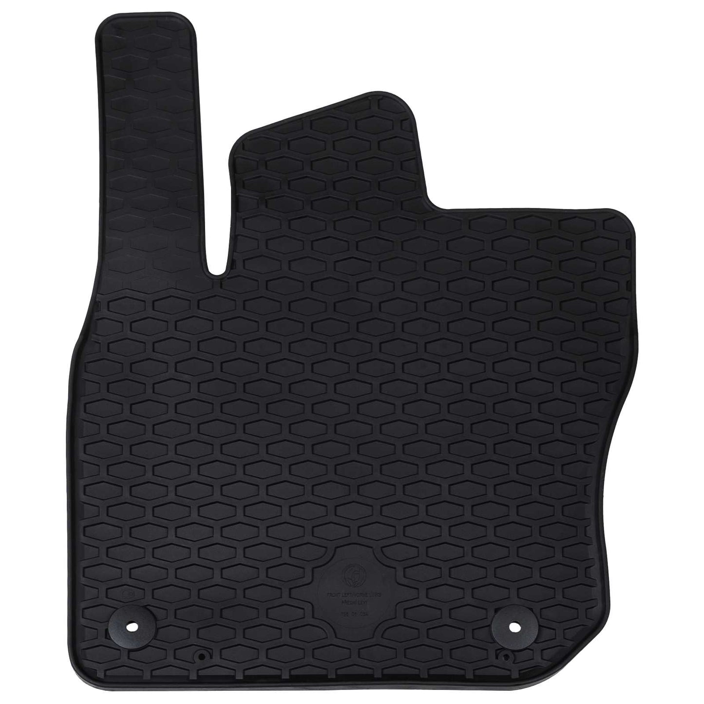 Alfombrilla para coche VidaXL TPE negra