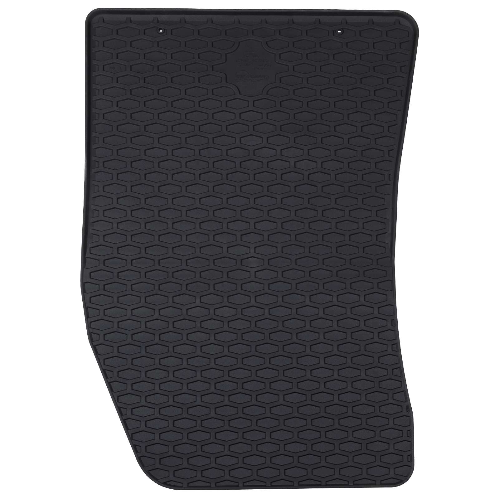 Tappetini per auto VidaXL 4 pezzi in TPE nero