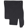 Tappetini per auto VidaXL 4 pezzi in TPE nero