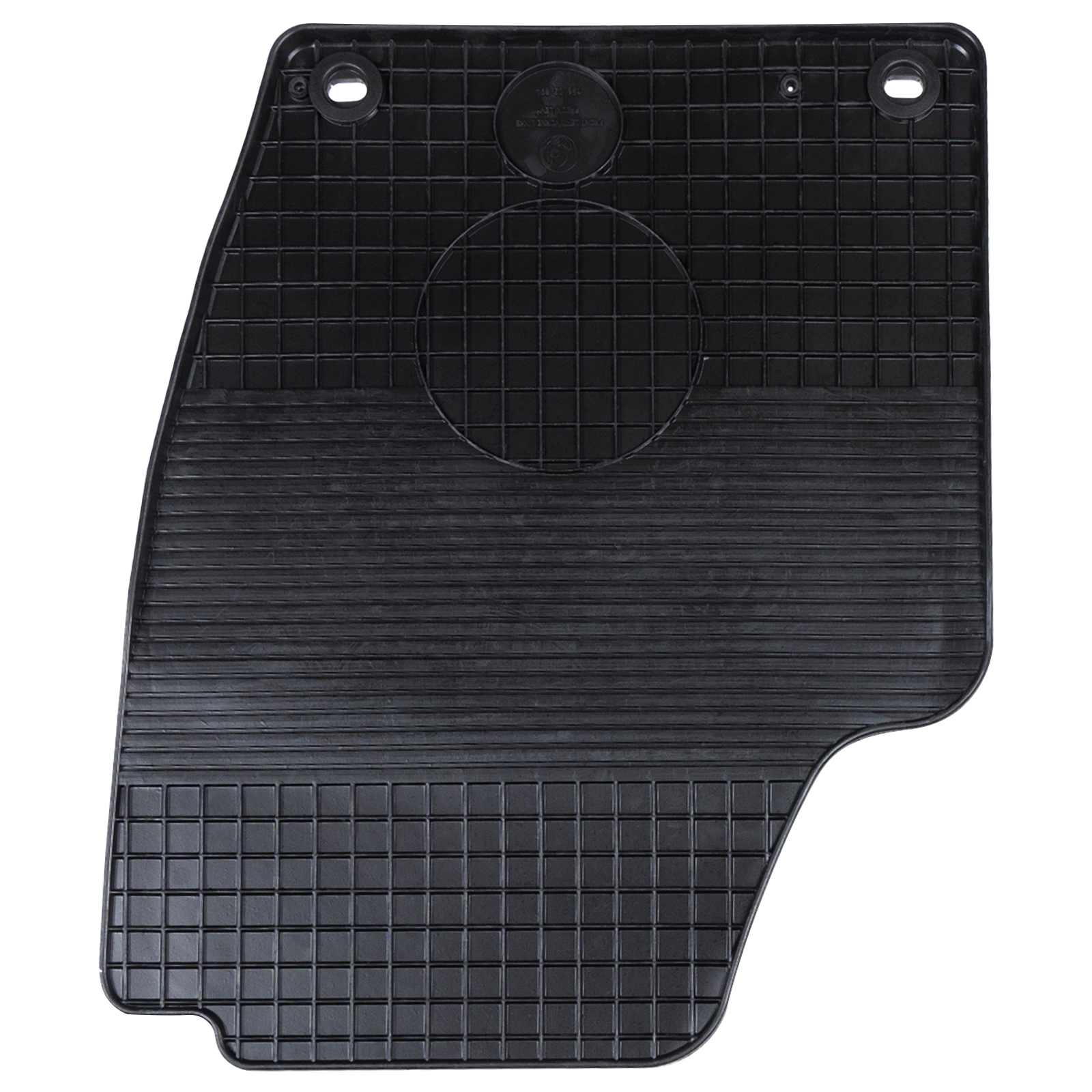 Tappetini per auto VidaXL 4 pezzi neri adatti per VW Polo 10 01-09 NS