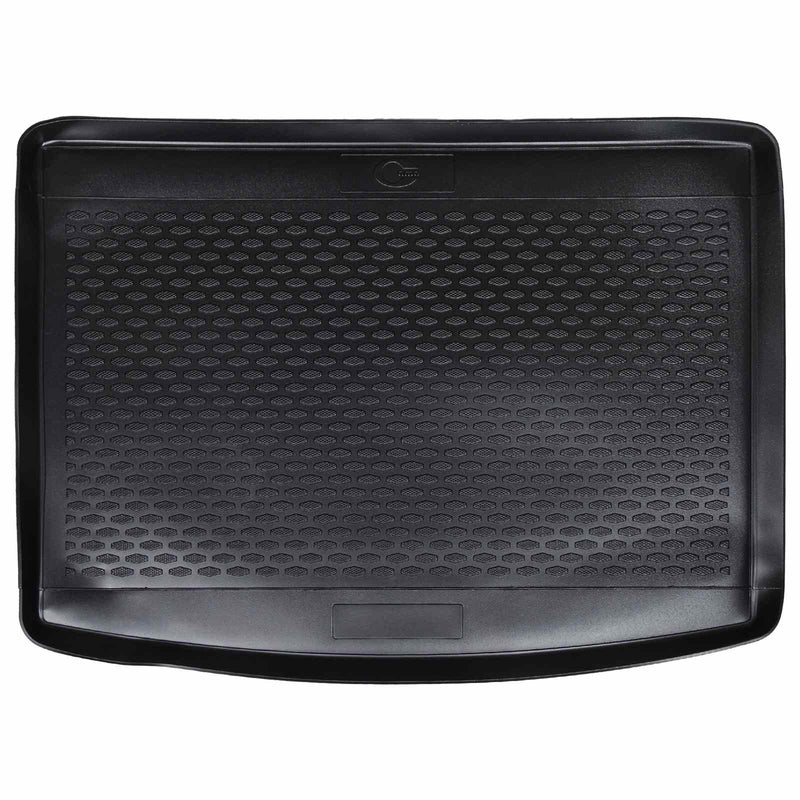 Alfombrilla de maletero VidaXL negra adecuada para VW T-ROC TPE