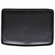 Alfombrilla de maletero VidaXL negra adecuada para VW Golf Sportsvan TPE
