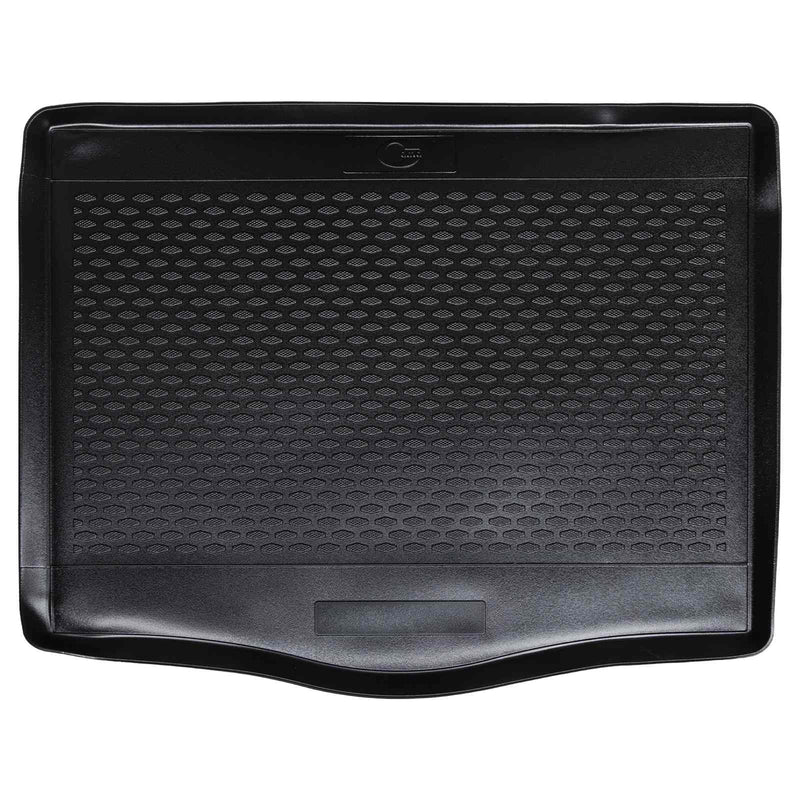 Alfombrilla de maletero VidaXL negra adecuada para Dacia Sandero 12-19 TPE