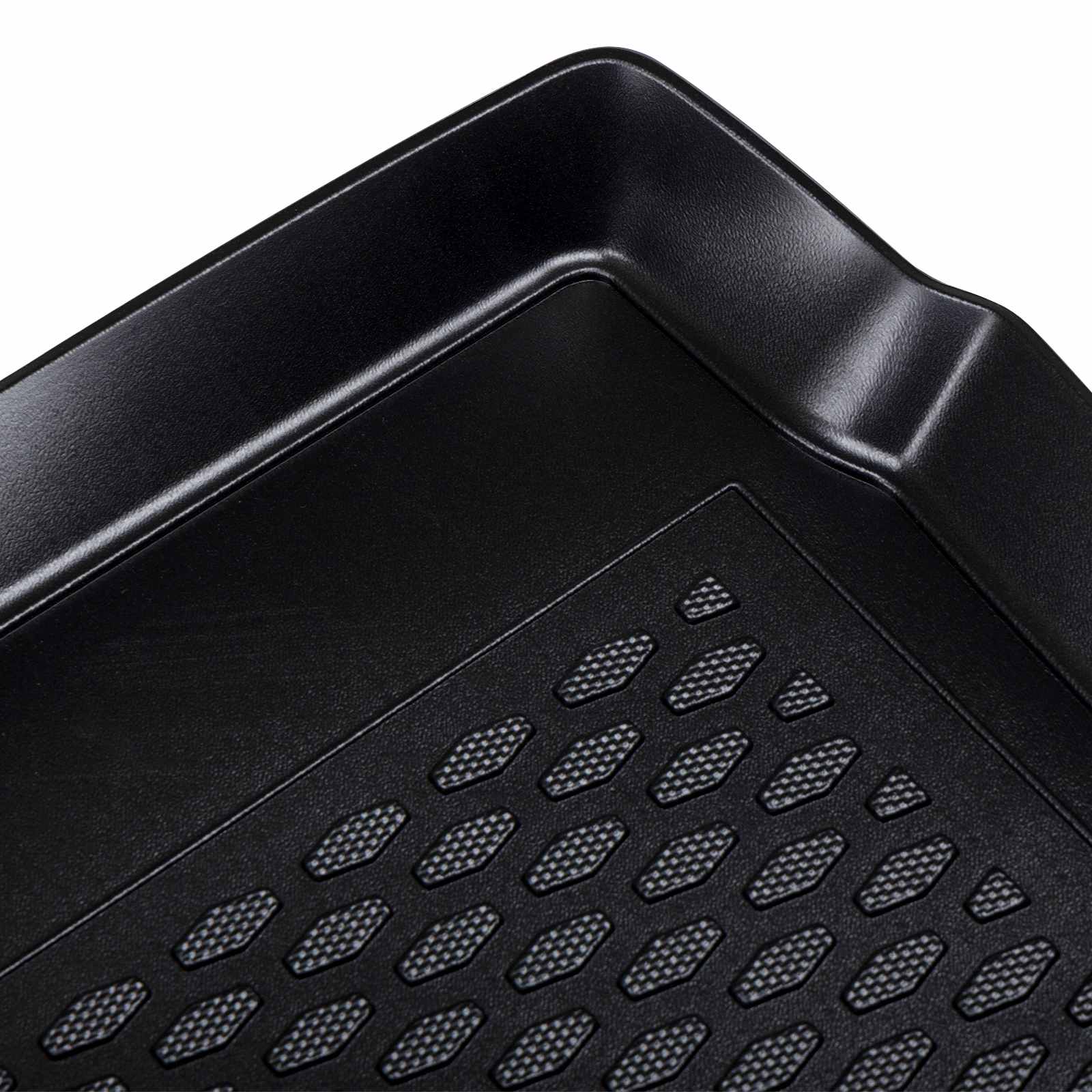 Alfombrilla de maletero VidaXL negra adecuada para VW Polo TPE