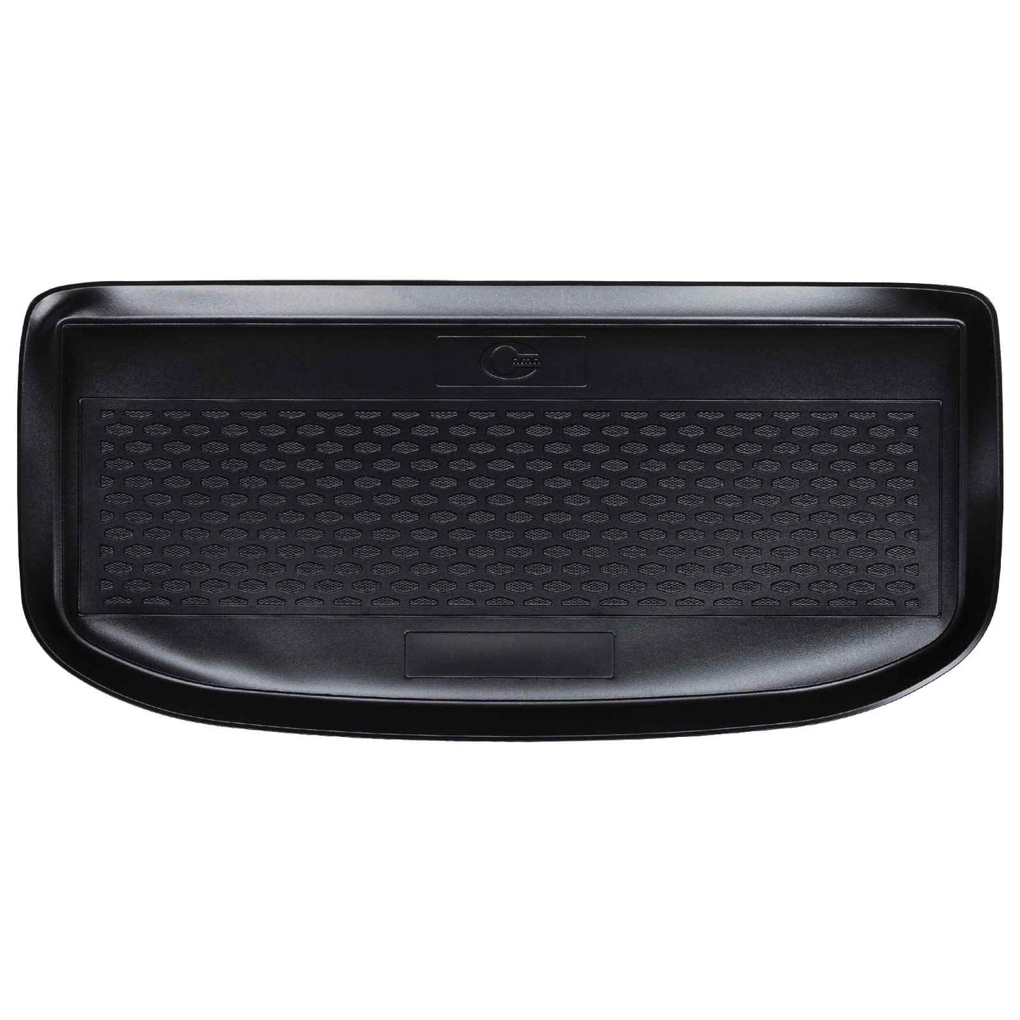 Alfombrilla maletero VidaXL goma VW UP negra