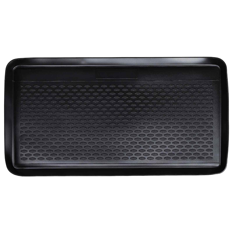 Alfombrilla de maletero VidaXL negra adecuada para Fiat 500, 500e TPE