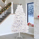 Vidaxx árbol de Navidad artificial plegable blanco 270 cm PVC y acero