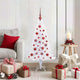 Vidaxx árbol de Navidad artificial con 150 LED blanco 120 cm PVC y acero