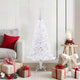 Vidaxx árbol de Navidad artificial con 150 LED blanco 120 cm PVC y acero