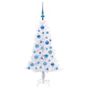 Vidaxl kunstkerstboom met 150 led wit 120 cm pvc en staal