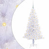 Vidaxl kunstkerstboom met 150 led wit 150 cm pvc en staal