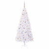 Vidaxl kunstkerstboom met 300 led wit 180 cm pvc en staal