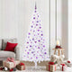 Vidaxx árbol de Navidad artificial con 300 LED blanco 210 cm PVC y acero