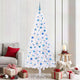Vidaxx árbol de Navidad artificial con 300 LED blanco 210 cm PVC y acero