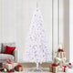 Vidaxx árbol de Navidad artificial con 300 LED blanco 240 cm PVC y acero