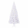 Vidaxl kunstkerstboom met 300 led wit 240 cm pvc en staal