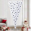 Vidaxl kunstkerstboom met 300 led wit 240 cm pvc en staal