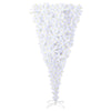 Vidaxl kunstkerstboom met 300 led wit 240 cm pvc en staal