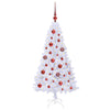 Vidaxl kunstkerstboom met 150 led wit 120 cm pvc en staal