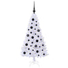 Vidaxl kunstkerstboom met 150 led wit 120 cm pvc en staal
