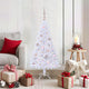 Vidaxx árbol de Navidad artificial con 150 LED blanco 120 cm PVC y acero