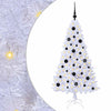 Vidaxl kunstkerstboom met 150 led wit 150 cm pvc en staal