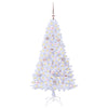 Vidaxl kunstkerstboom met 150 led wit 150 cm pvc en staal