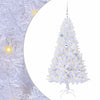 Vidaxl kunstkerstboom met 150 led wit 150 cm pvc en staal