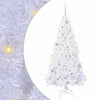 Vidaxx árbol de Navidad artificial con 300 LED blanco 180 cm PVC y acero