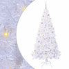 Vidaxl kunstkerstboom met 300 led wit 210 cm pvc en staal