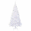 Vidaxx árbol de Navidad artificial con 300 LED blanco 210 cm PVC y acero