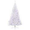 Vidaxl kunstkerstboom met 300 led wit 240 cm pvc en staal