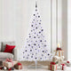 Vidaxx árbol de Navidad artificial con 300 LED blanco 240 cm PVC y acero