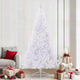 Vidaxx árbol de Navidad artificial con 300 LED blanco 240 cm PVC y acero